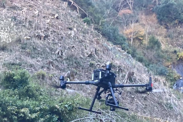 ドローンによる高精度な森林調査
