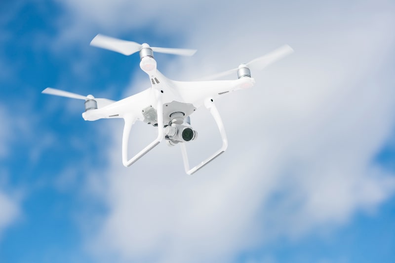 大自然を堪能できるドローン飛行場。