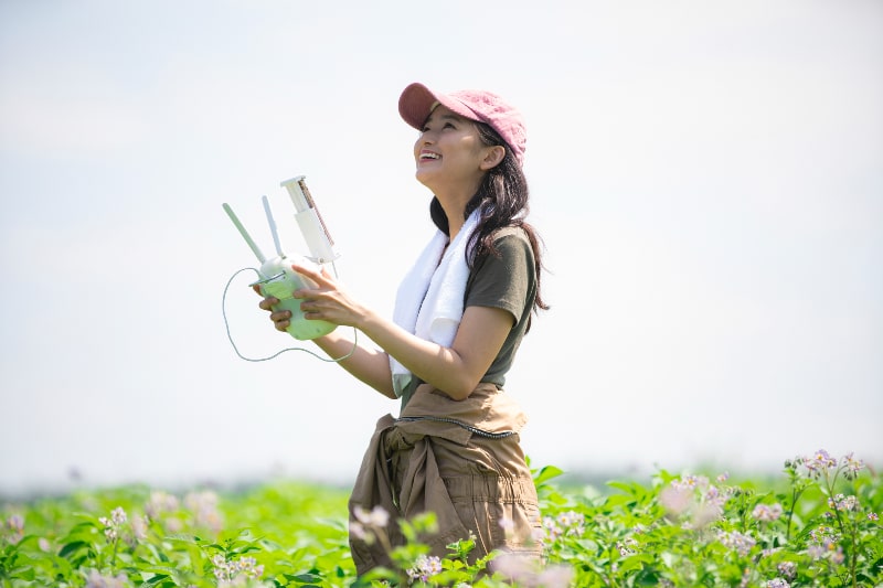女性パイロットもパイジョとして
            活躍しています！